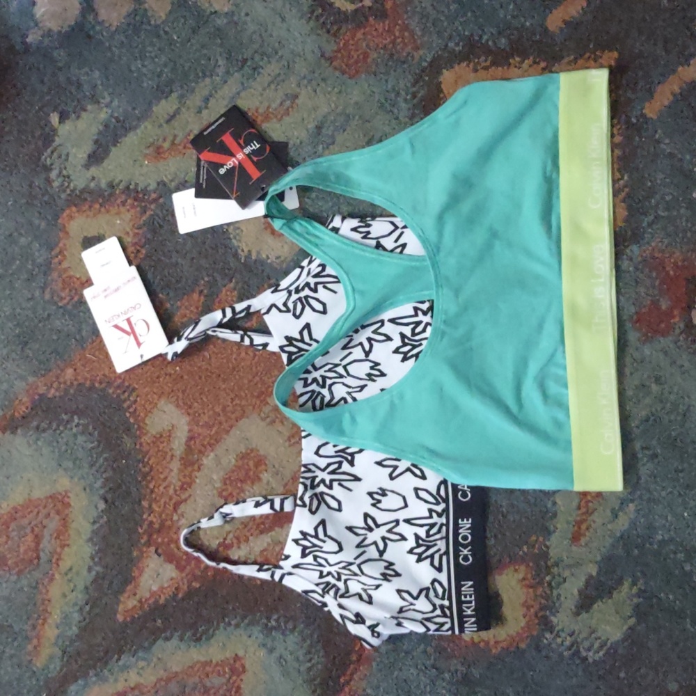 Ck sports bra new read description please
